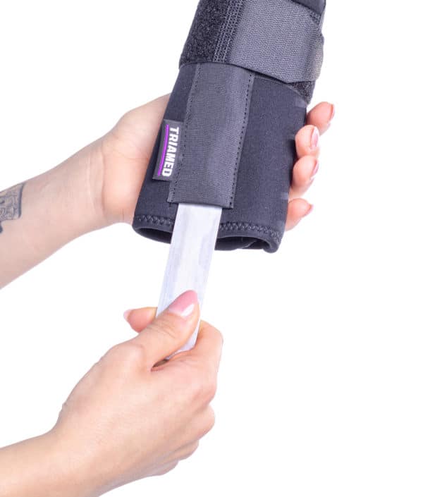 Fixed wrist hand brace 211